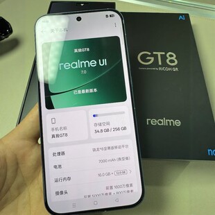 Realme/真我 真我GT8 高刷直屏 5000万潜望长焦 电竞游戏学生手机
