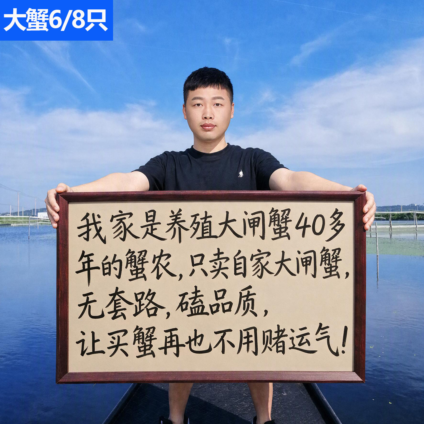 江苏大闸蟹新鲜螃蟹鲜活黄满膏肥