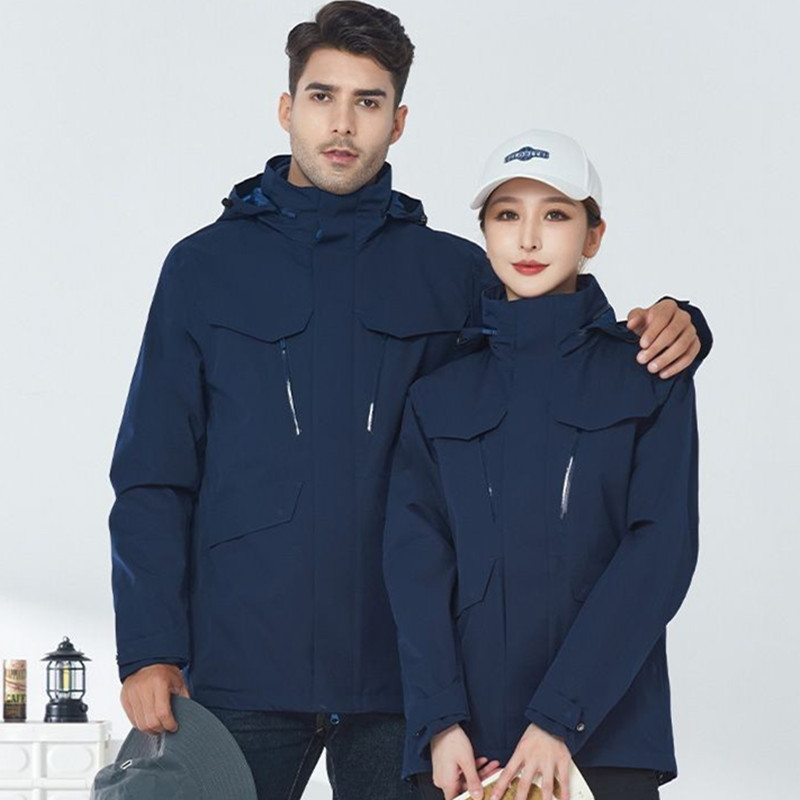 户外冲锋衣两件套高端保暖可拆卸