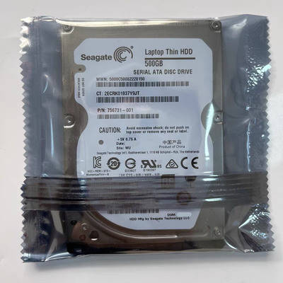 原装7200转32M高速希捷500G笔记本硬盘SATA3垂直CMR 2.5寸机械7mm