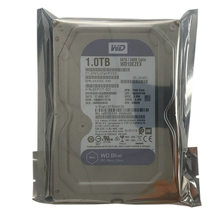 全新WD西部数据3.5寸1T台式机硬盘SATA蓝盘7200转监控WD10EZEX