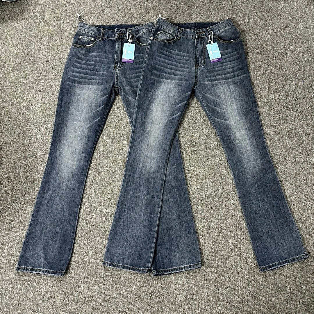 美式海森堡竹节棉牛仔裤DC+定制