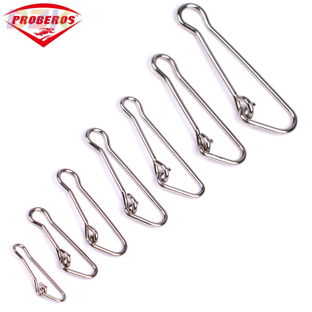 松本路亚PRO BEROS不锈钢别针 路亚鱼饵葫芦别针(100个/包)c9