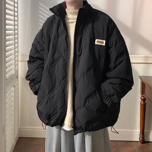 高级感轻薄羽绒服男士冬季2024新款潮牌青少年初高中学生棉服外套