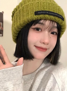 秋冬堆堆帽帽子防寒保暖显脸小
