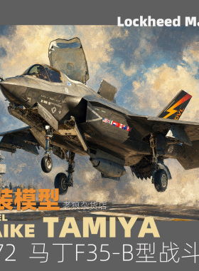 MAIKE 田宫1/72 洛马F35-B垂降型战斗机拼装模型60793