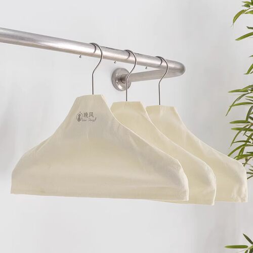 韩版服装店衣架专用布套防护套涤纶布罩童装女装无痕防滑防尘裤夹