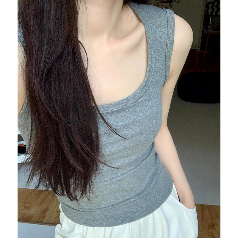 吊带背心女夏内搭带胸垫一体打底防走光遮副乳纯棉宽肩带外穿上衣,女装/女士精品,背心吊带,淘宝优惠券,粉丝福利购,淘宝优惠卷