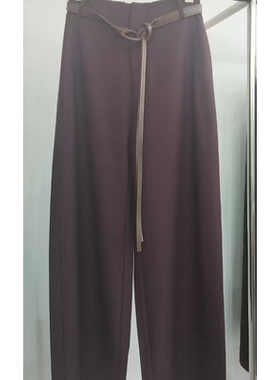 【MAIZLI】舒适休闲显瘦裤女裤子慵懒抽绳时尚裤子CH425A85078