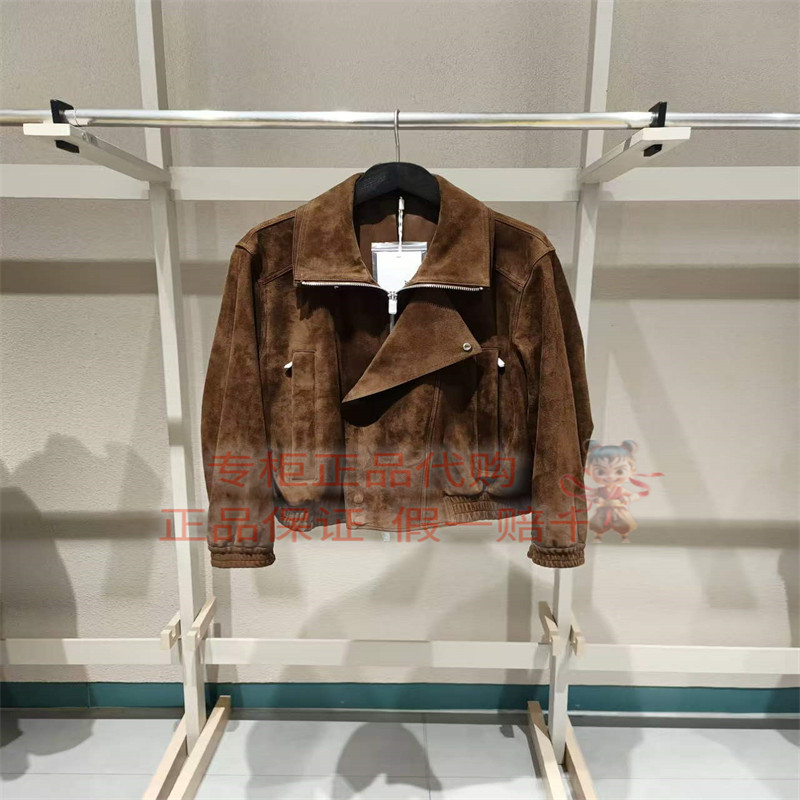 现货 CR0QUIS/速写男装正品2026夏新款百搭9Q2A1441H皮衣外套5995