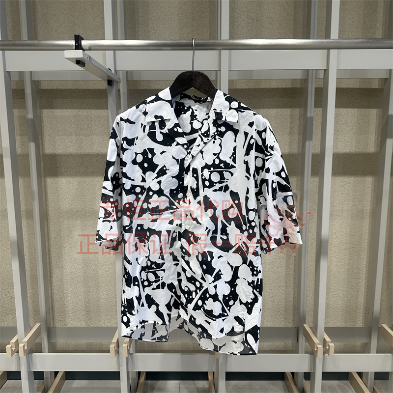 现货 CR0QUIS/速写男装正品2026夏季新款9Q4210360 短袖衬衫 1395