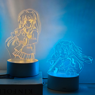 送男生生日礼物女CLANNAD动漫游戏周边古河渚手办摆件氛围小夜灯