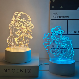 JOJO的奇妙冒险周边谷子空条承太郎手办玩偶摆件送男生生日礼物女