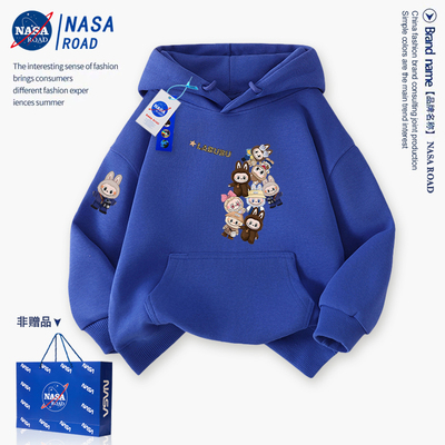 NASA克莱因蓝拉布布卫衣女童上衣
