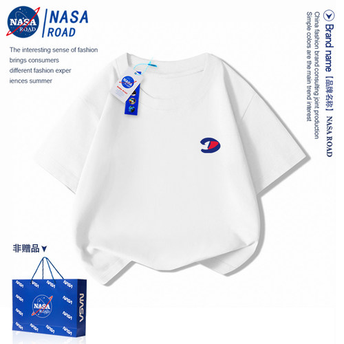 NASA男童短袖t恤儿童夏季上衣