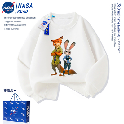 NASA疯狂动物城2联名童装卫衣