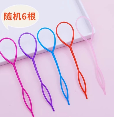 绑头发拉发针儿童橡皮筋扎发神器