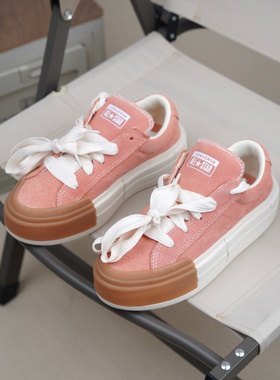 匡威正品脏橘分离结构UU鞋男女同款低帮舒适帆布休闲鞋A10438C