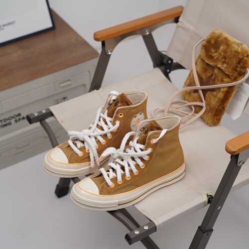 匡威正品 Chuck 70日常休闲百搭复古高帮薄绒休闲鞋男女款A12766C