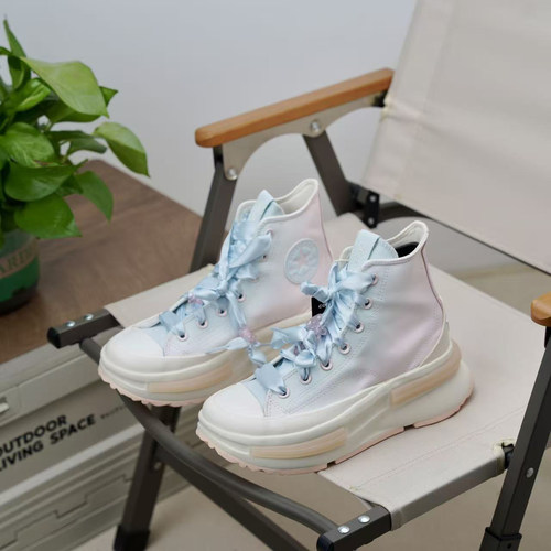 匡威高帮增高厚底板鞋