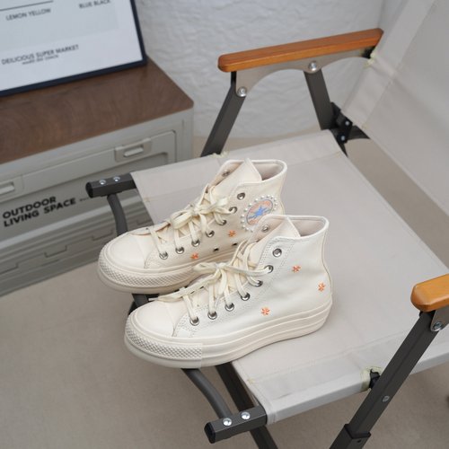 匡威高帮休闲百搭帆布鞋