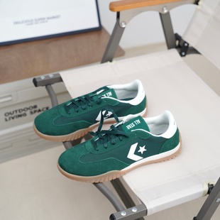 男女款 匡威正品 Trainer复古舒适百搭休闲鞋 Star 绿色A13359C Run