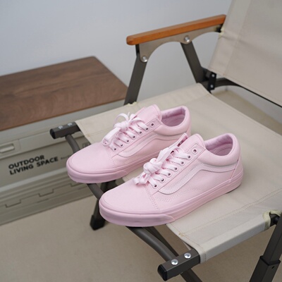 Vans范斯正品 Old Skool 舒适经典潮流休闲滑板鞋板鞋VN000CT8PNK