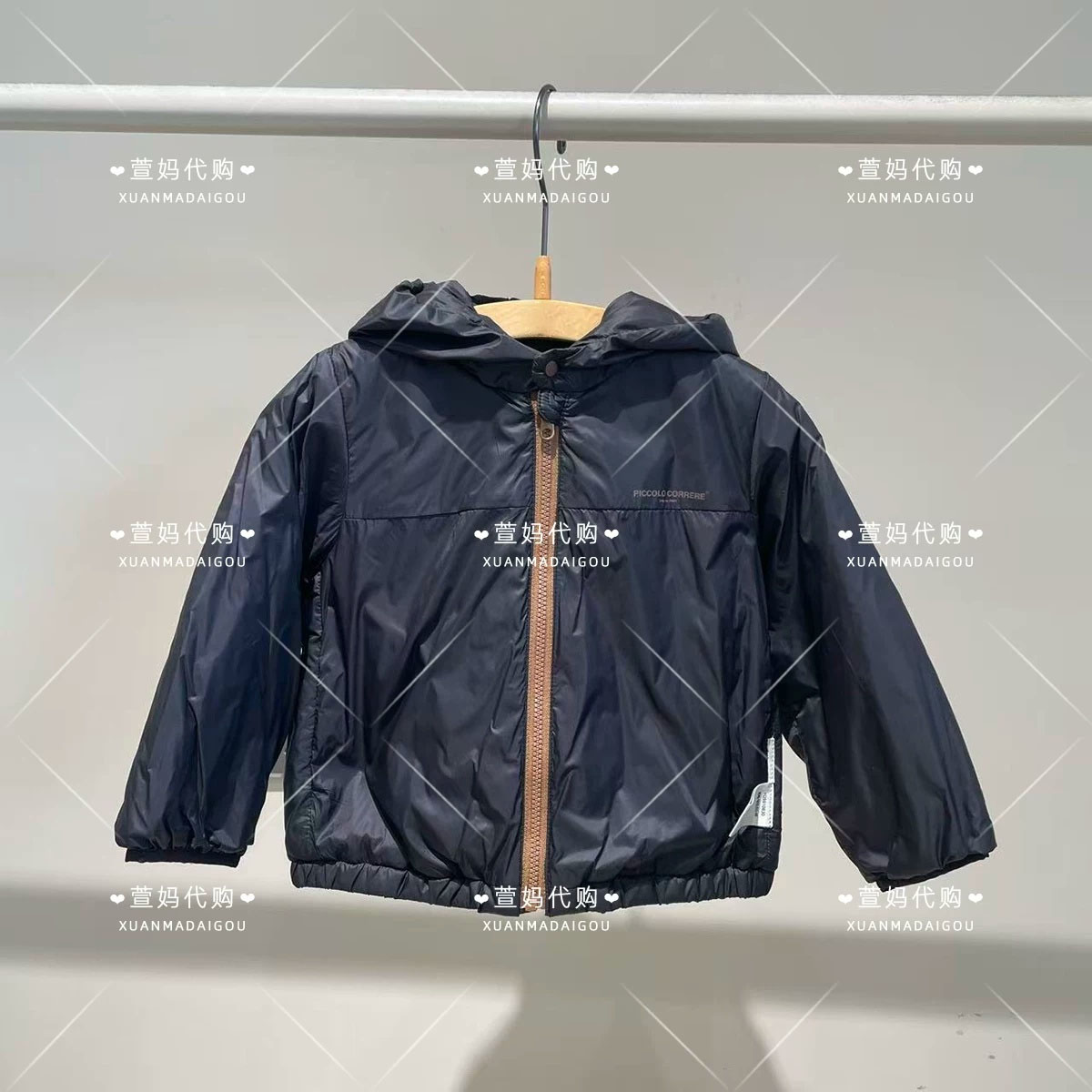 YQ9B10830小江南商场童装2026秋冬新品婴童休闲连帽短款棉衣