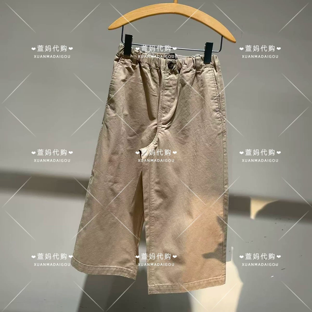 1Q9E13760小江南商场童装2026秋冬新品男女童休闲宽松直筒九分裤