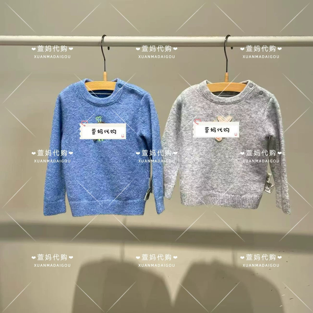 YQ9311070小江南商场童装\2026秋冬新品男女婴童宽松套头毛衫