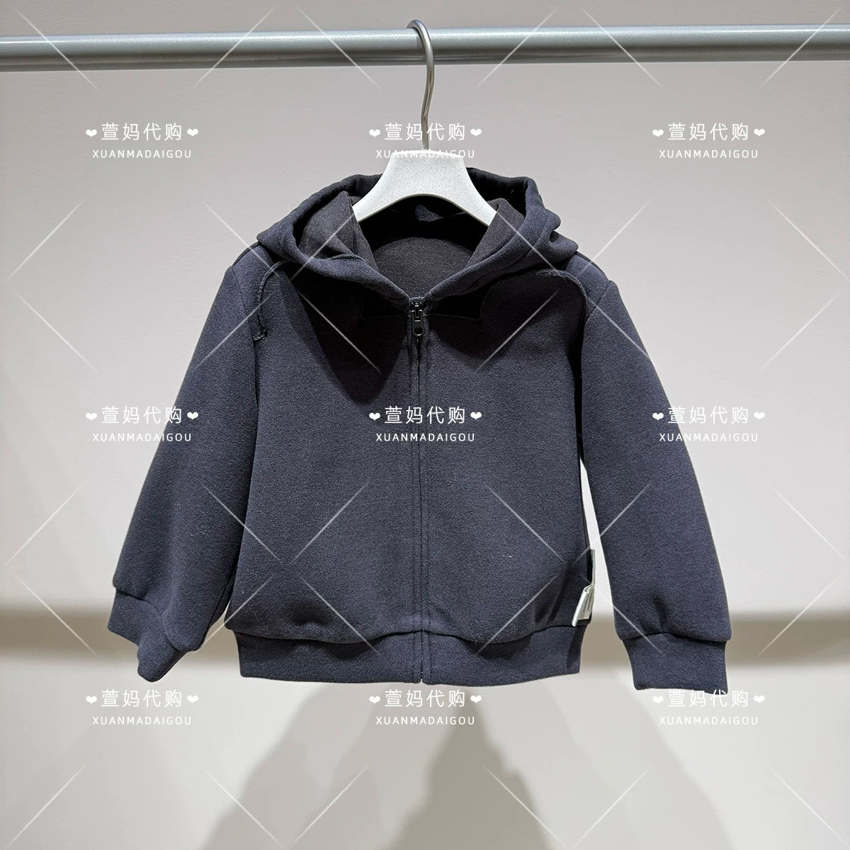 YQ0410690小江南商场童装2026秋冬新品男女婴童连帽长袖卫衣外套