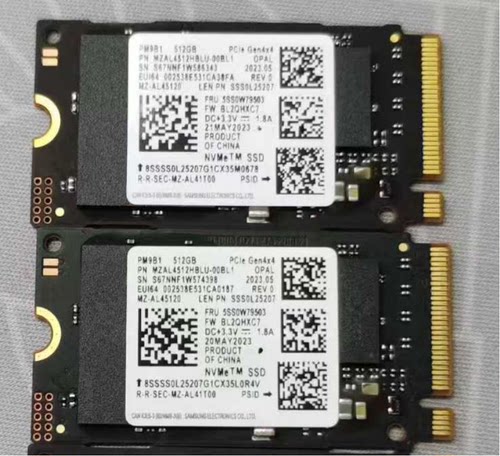 三星 PM9B1 M.2 NVMe 2242 256 SSD MZ-AL42560 高速固态硬盘