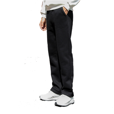 秋冬加绒平脚口运动休闲长裤