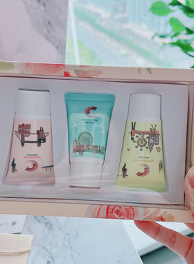 女孩子就要奶香奶香的~SWY牛奶蜂蜜玫瑰香氛护手霜套盒30gx3支