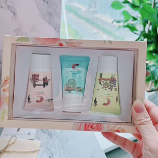 女孩子就要奶香奶香的~SWY牛奶蜂蜜玫瑰香氛护手霜套盒30gx3支