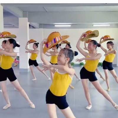 原创藏族舞蹈次仁拉索拉岗踏歌舞蹈专用帽子演出道具藏式帽儿童帽