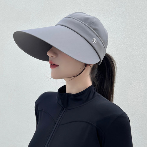 雪林鹿遮阳帽户外休闲女夏季大檐