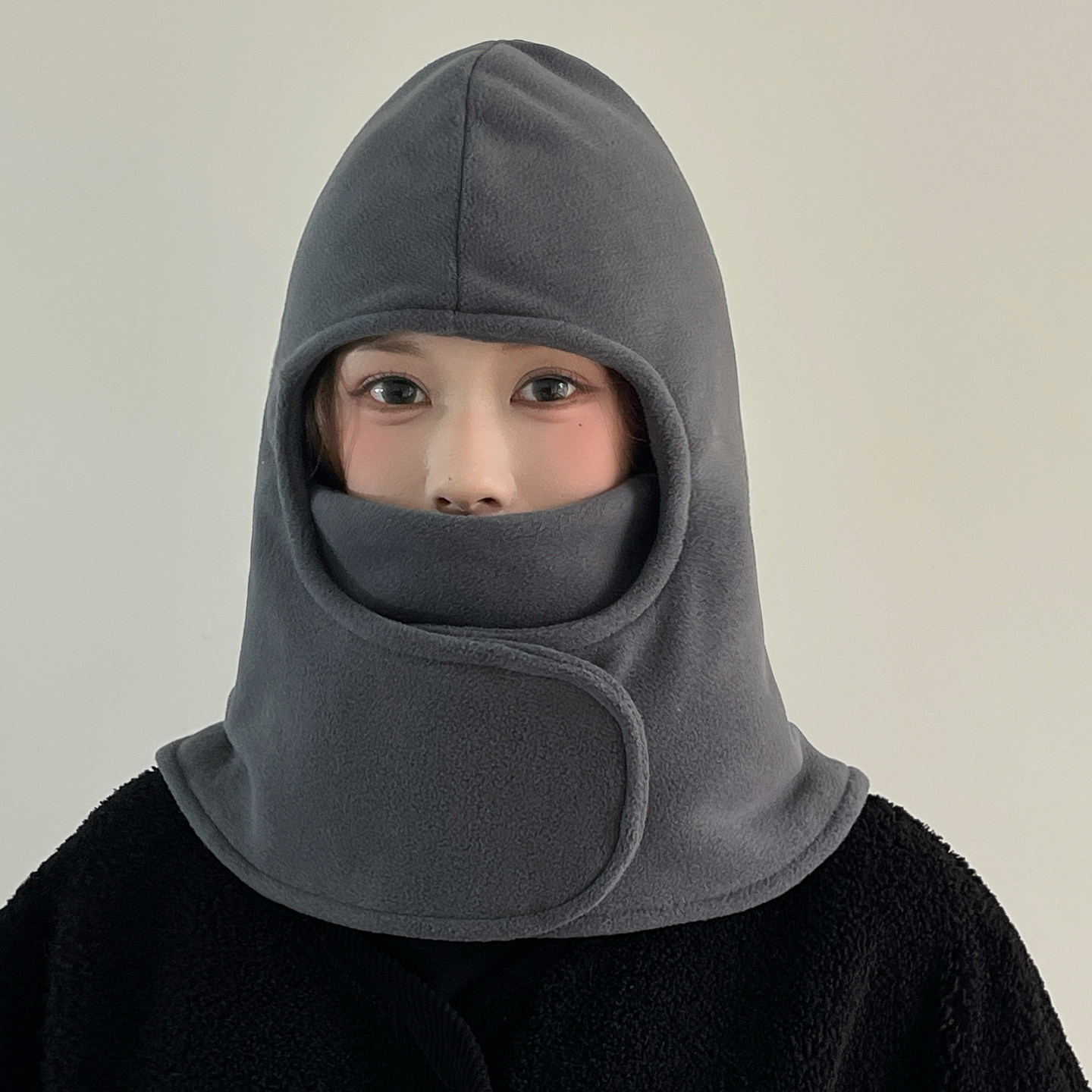 骑车保暖帽子女冬季防风防寒面罩头盔内胆包头套护颈口罩围脖一体,服饰配件/皮带/帽子/围巾,帽子,淘宝优惠券,粉丝福利购,淘宝优惠卷