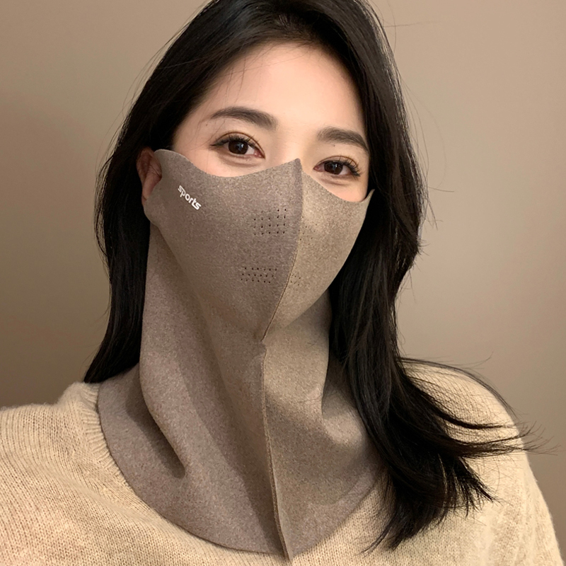 雪林鹿保暖面罩冬季骑行电动车