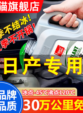 东风日产防冻液新轩逸蓝鸟天籁新奇骏逍客骐达汽车启辰专用冷却液
