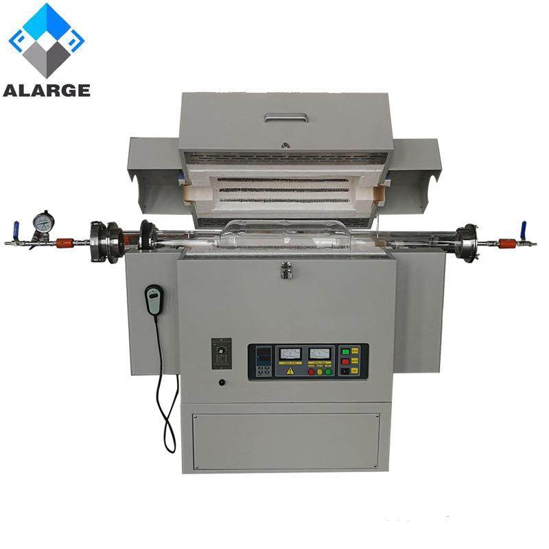 全硕可倾斜旋转管式炉小型珍珠颜料金属粉末烧结旋转管式气氛