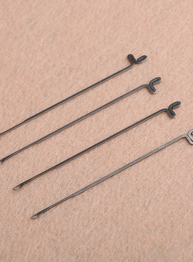 diy手工材料串珠材料穿线工具穿三通针专用针 穿珠三通钩针