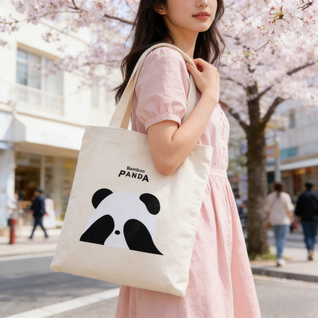 熊猫帆布包单肩大容量学生休闲手提袋环保袋活动奖励全棉帆布包,箱包皮具/热销女包/男包,时尚帆布包,淘宝优惠券,粉丝福利购,淘宝优惠卷