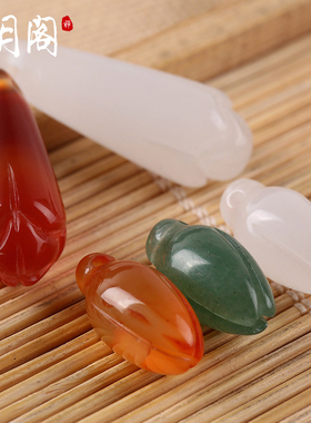 吊坠饰品水晶项链挂件天然东陵玉