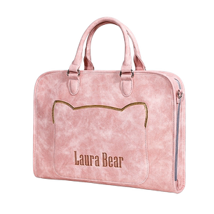 马锐鲨LauraBear正品新款14寸电脑包女手斜挎包提商务公文包时尚游戏本16寸笔记本通勤出差多功能行李包单肩