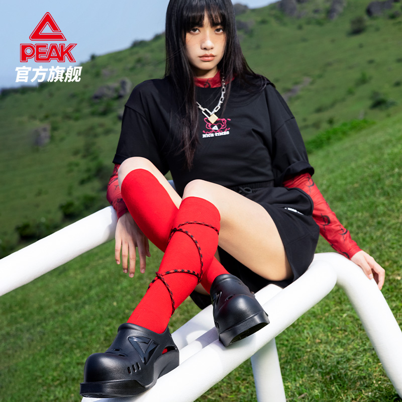 匹克洞洞鞋态极拖鞋凉拖女夏