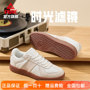 匹克板鞋女鞋2026春季新款德训鞋轻便T头鞋运动鞋百搭复古休闲鞋