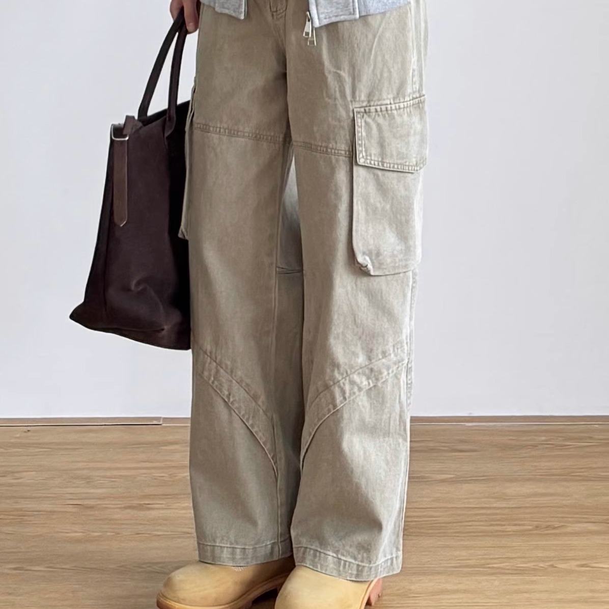 CARLISLE长裤伞兵裤复古水洗男裤