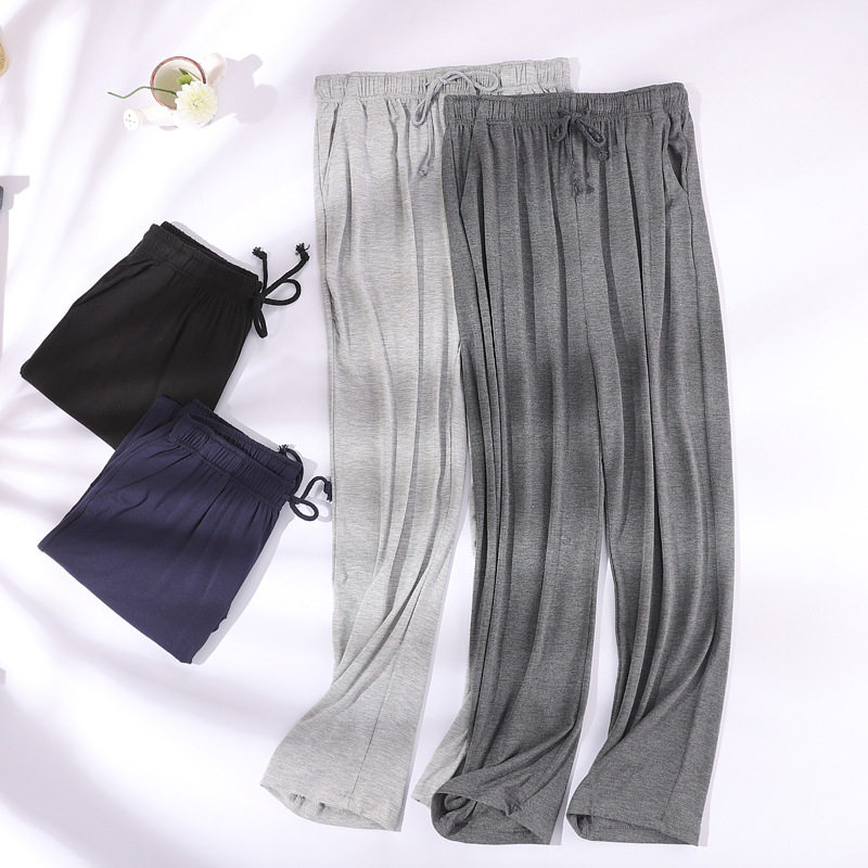 （升级版）睡裤男长裤莫代尔薄款加肥大码宽松木代尔家居裤可外穿,女士内衣/男士内衣/家居服,睡裤/家居裤,淘宝优惠券,粉丝福利购,淘宝优惠卷
