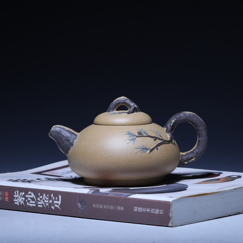 【询价商品】宜兴国营紫砂一厂厂壶老壶怡神壶原矿纯手工220cc